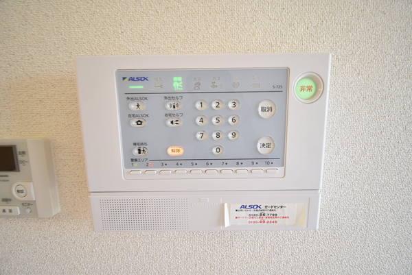 拡大写真:カサレリア2 2階203のセキュリティ