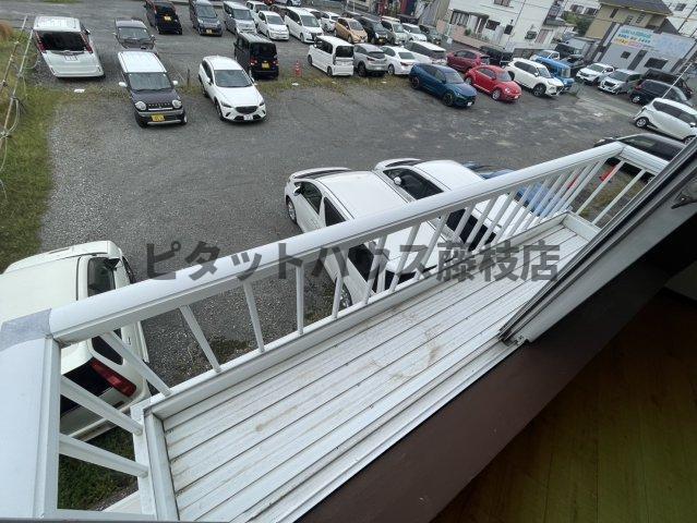 拡大写真:焼津市栄町2丁目 2階202のバルコニー