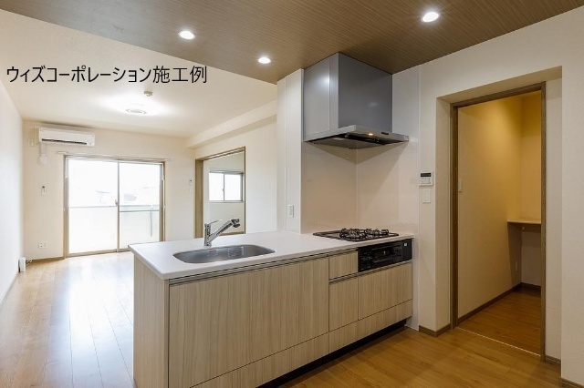 拡大写真:藤枝市前島1丁目 4階404のキッチン