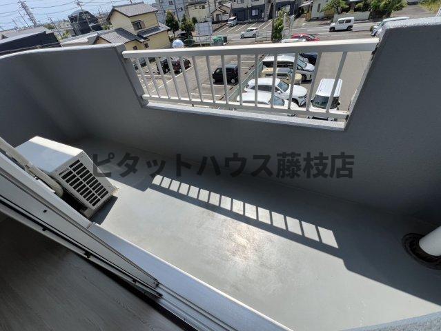 拡大写真:焼津市三ケ名 4階403のバルコニー