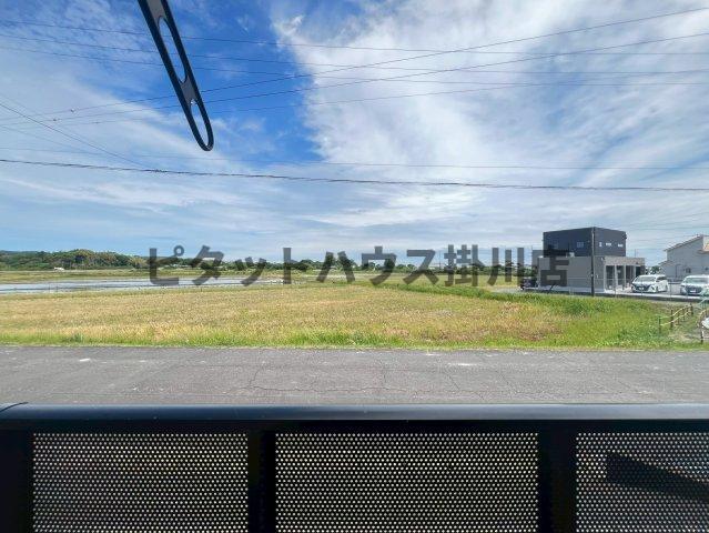 拡大写真:袋井市岡崎 1階101の展望