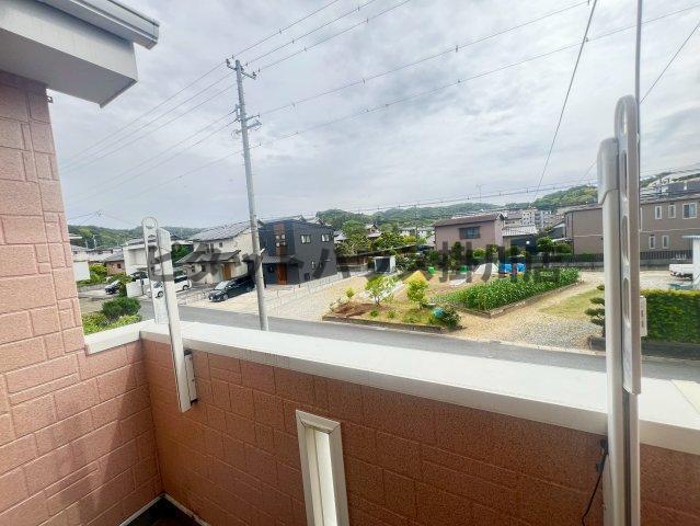 拡大写真:袋井市愛野南2丁目 2階202のバルコニー
