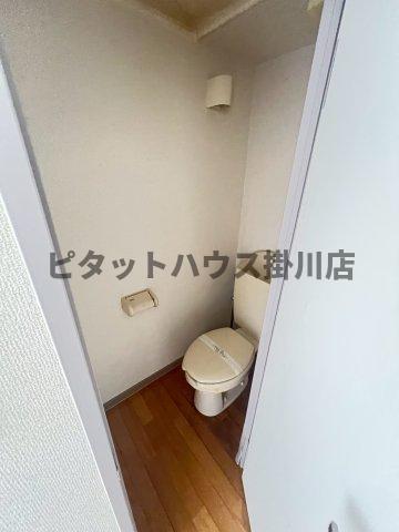 拡大写真:袋井市浅名 2階204のトイレ