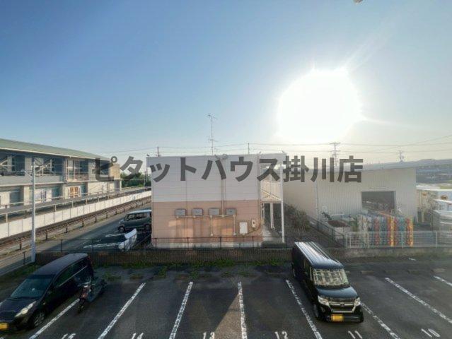 拡大写真:袋井市浅名 2階204の展望