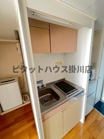 拡大写真:袋井市浅名 2階201のキッチン
