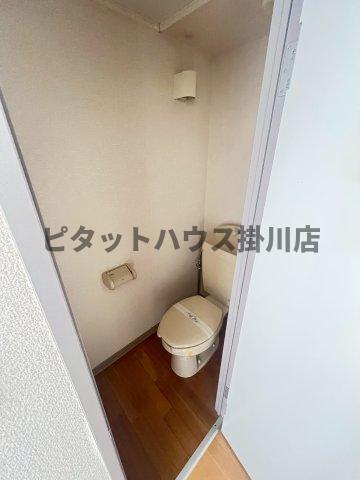 拡大写真:袋井市浅名 1階105のトイレ