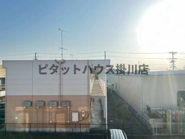 拡大写真:袋井市浅名 2階205の展望