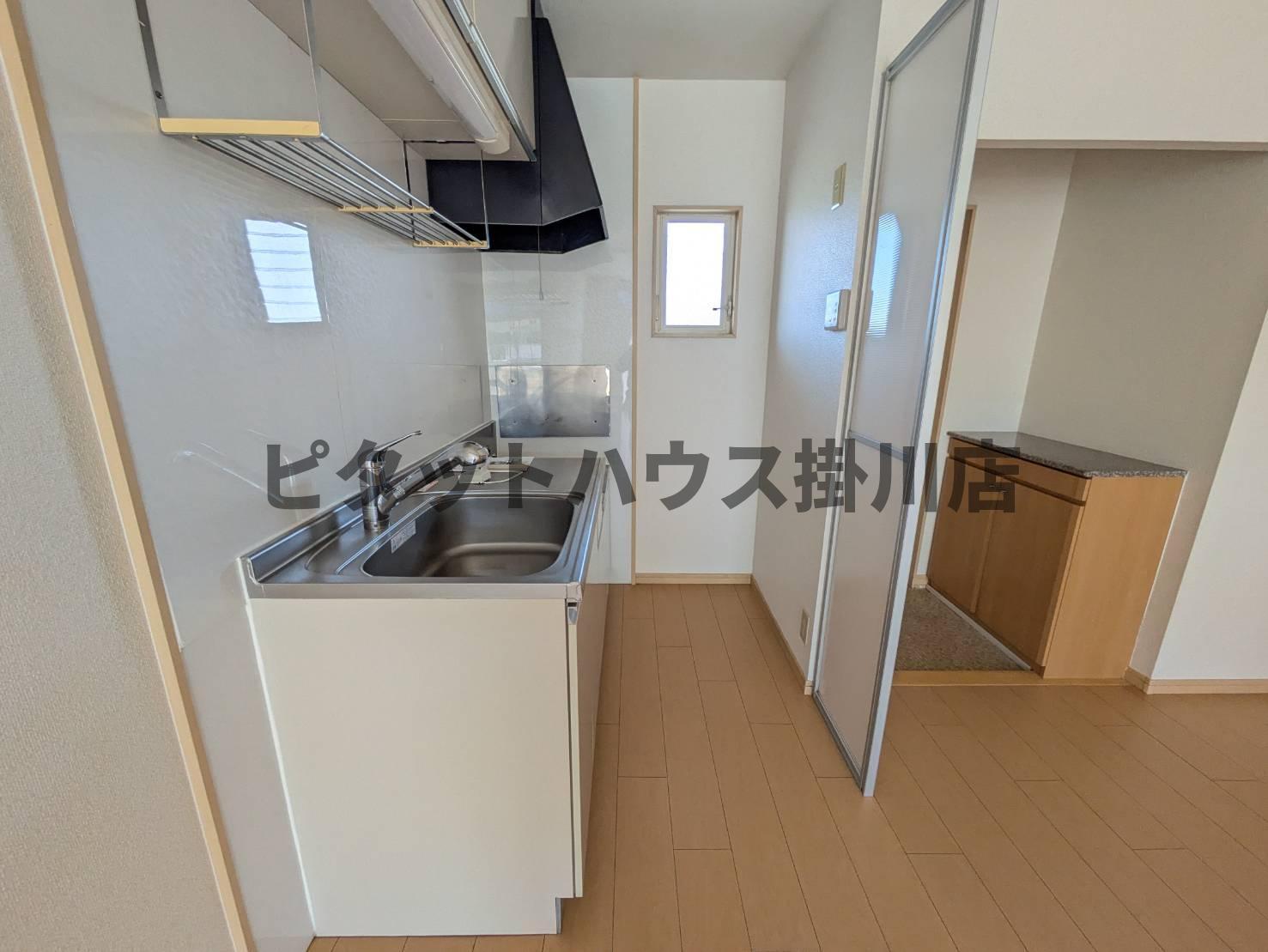 拡大写真:菊川市下平川 2階202のキッチン