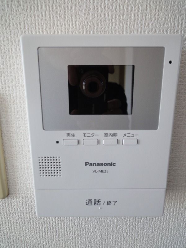 拡大写真:菊川市赤土 2階202のセキュリティ