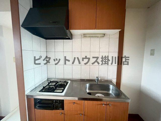 拡大写真:袋井市浅羽 2階202のキッチン