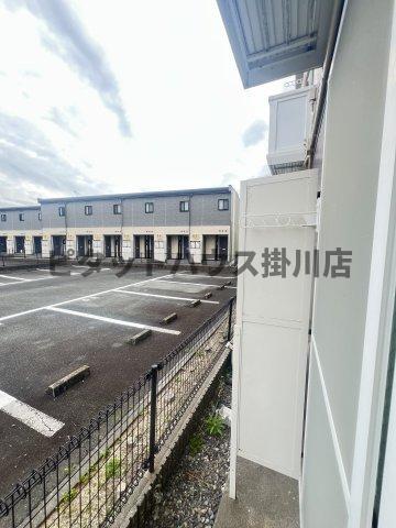 拡大写真:袋井市延久 1階105のバルコニー
