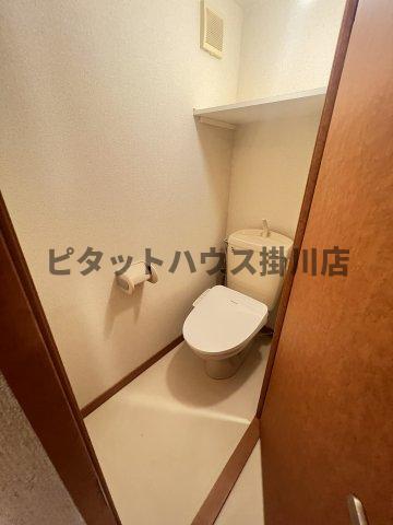 拡大写真:袋井市延久 1階105のトイレ