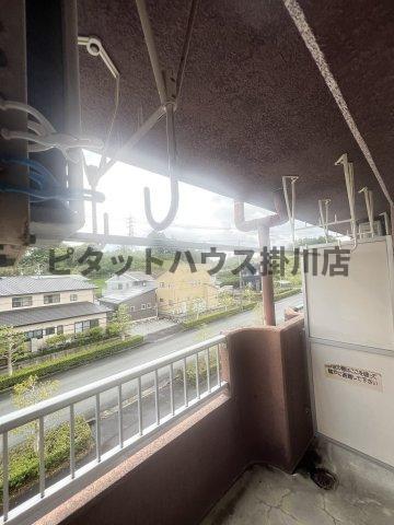 拡大写真:掛川市家代の里3丁目 3階132のバルコニー