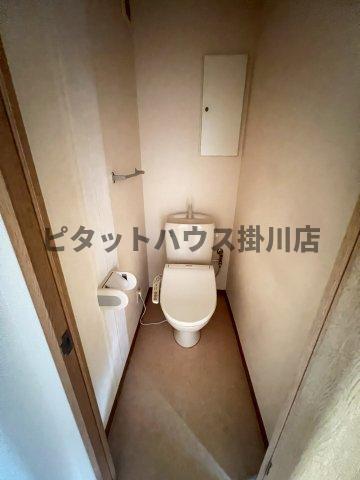 拡大写真:袋井市浅羽 2階207のトイレ