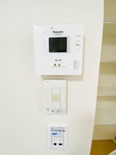 拡大写真:掛川市下土方 2階D201のセキュリティ
