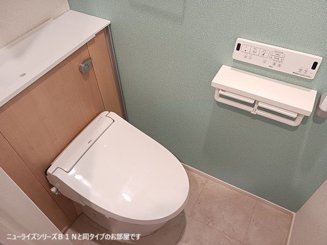 拡大写真:袋井市高尾 1階103のトイレ