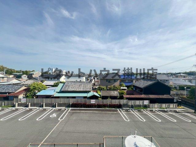 拡大写真:磐田市見付 3階301の展望