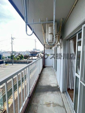 拡大写真:磐田市見付 2階202のバルコニー