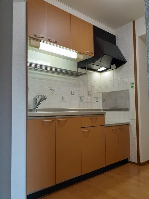 拡大写真:袋井市愛野東1丁目 2階205のキッチン