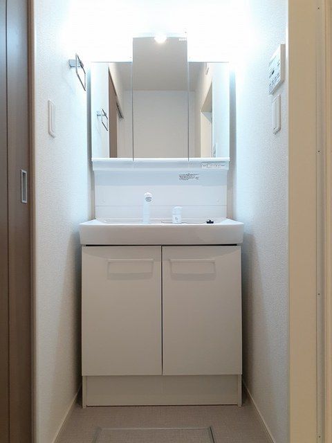 拡大写真:袋井市山科 2階205の洗面所