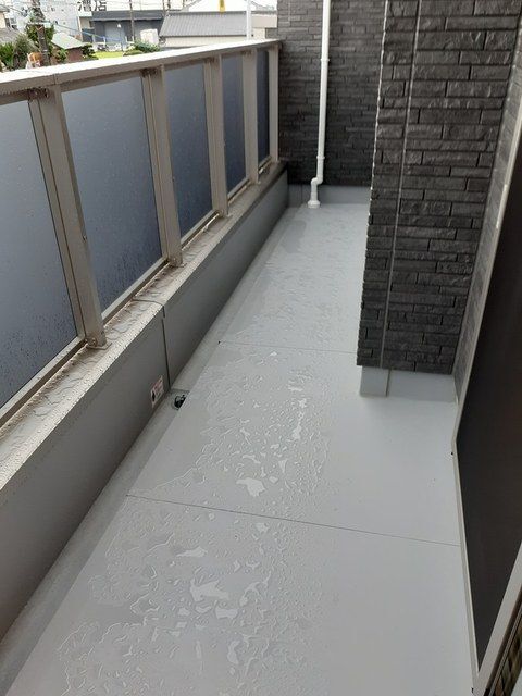 拡大写真:袋井市山科 2階205のバルコニー