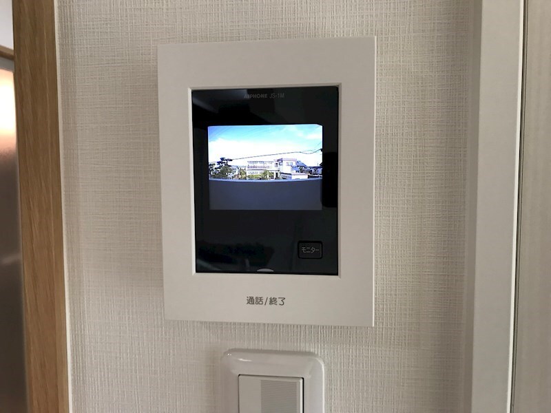 拡大写真:磐田市上万能 2階201のセキュリティ