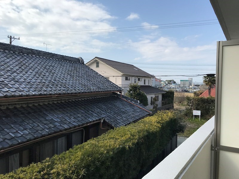 拡大写真:磐田市上万能 2階201の展望