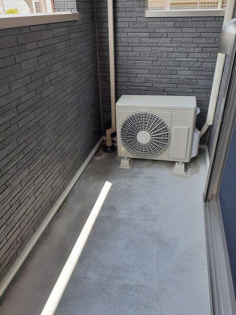 拡大写真:袋井市山科 1階101のバルコニー