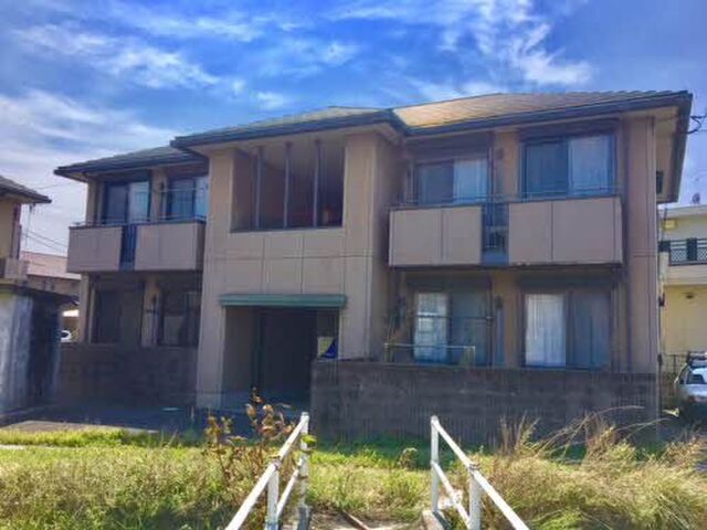 シャーメゾン西岐波 D棟の外観