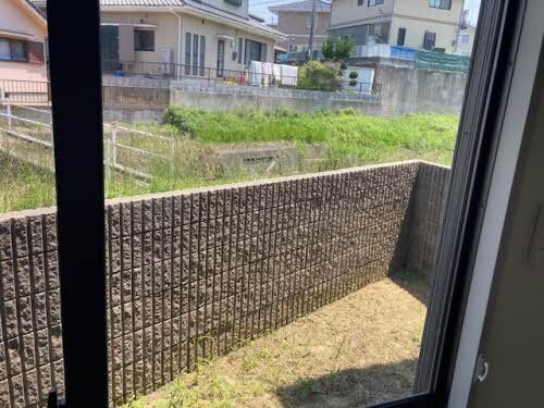 拡大写真:シャーメゾン西岐波 D棟 1階102の庭