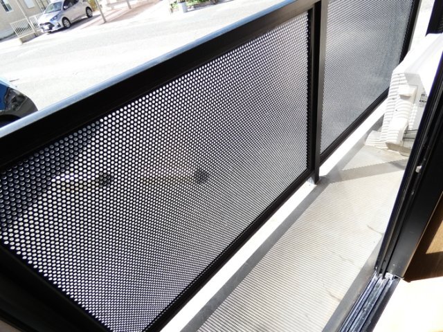拡大写真:バウハウス弐番館 1階101のバルコニー