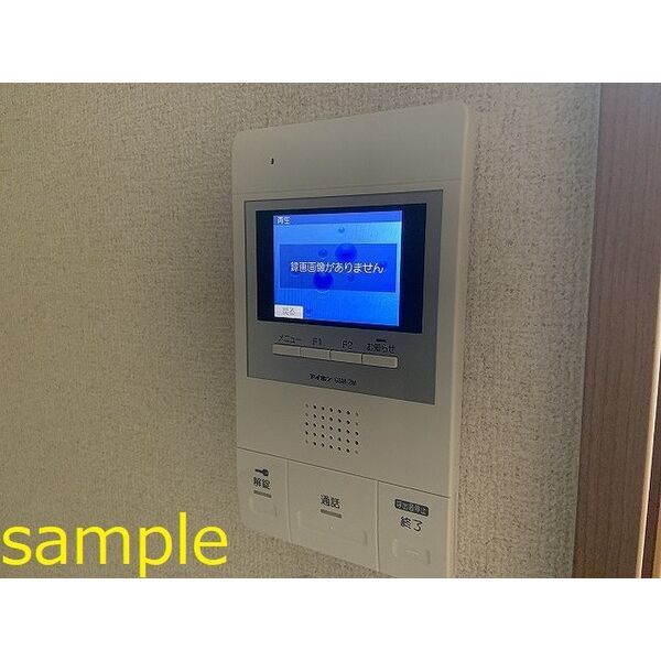 拡大写真:エスポワールAY 2階203のセキュリティ