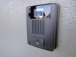 拡大写真:ルミエール大坪 2階202のモニターホン(イメージ)