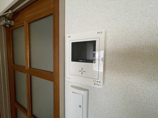 拡大写真:サクセス米本 2階201のセキュリティ
