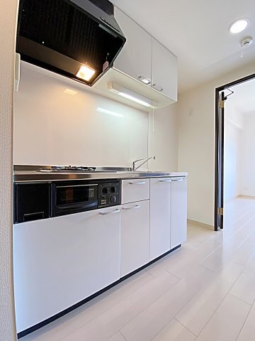 拡大写真:Cherry Suite 2階202のキッチン