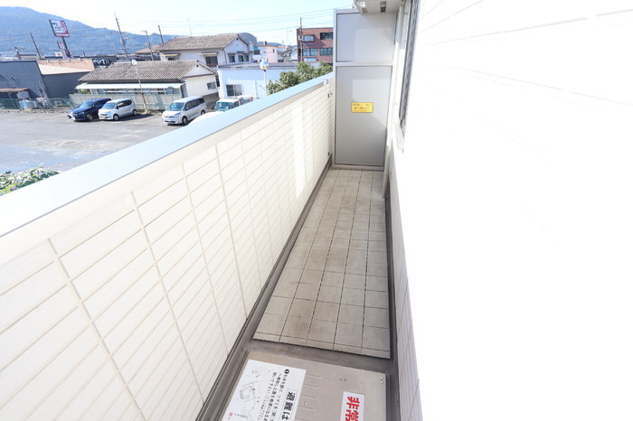拡大写真:メゾン ド ミュゼ 2階205のバルコニー