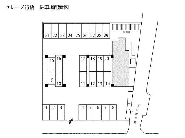 拡大写真:セレーノ行橋 7階707の外観
