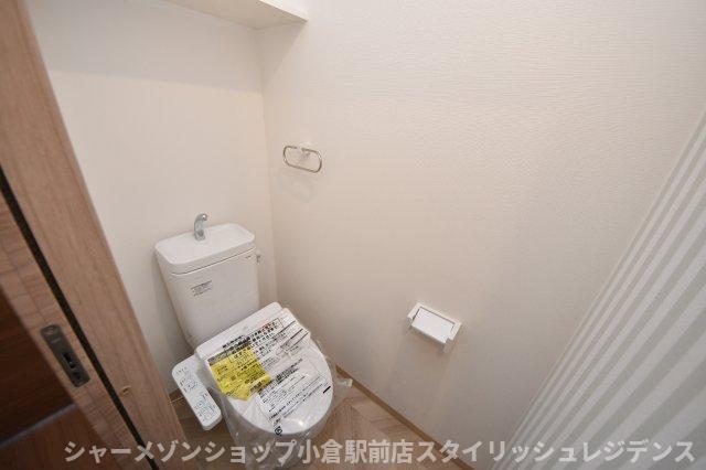 拡大写真：G-Apartment開 8階802のトイレ