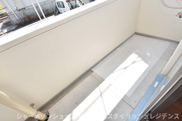 拡大写真:G-Apartment開 3階301のバルコニー