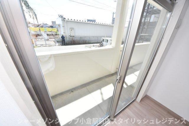 拡大写真:G-Apartment開 1階102のバルコニー