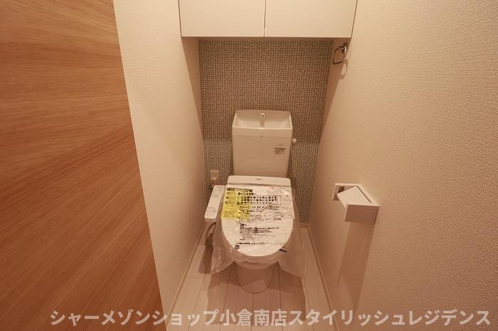 拡大写真：Leafull 1階106のトイレ