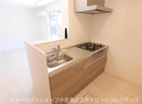 拡大写真:モンステラ朽網駅前 2階202のキッチン