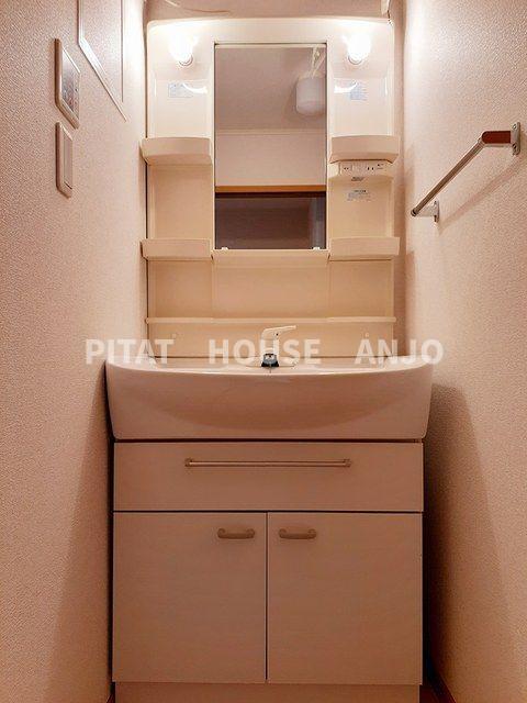 拡大写真：アルドーレ 2階202の洗面所