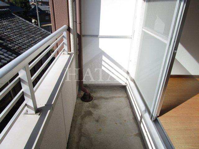 拡大写真:高棚1RM 3階306のバルコニー