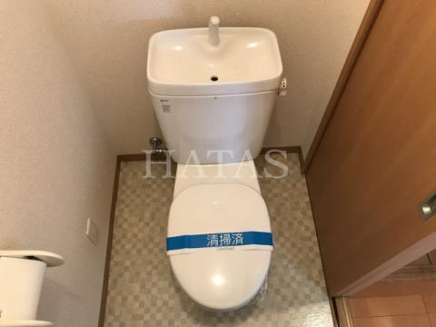 拡大写真:チェリーヒルズ A棟 3階A302のトイレ