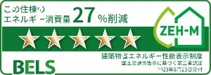 拡大写真:フリーデ・M Ⅱ 1階101の省エネ性能ラベル