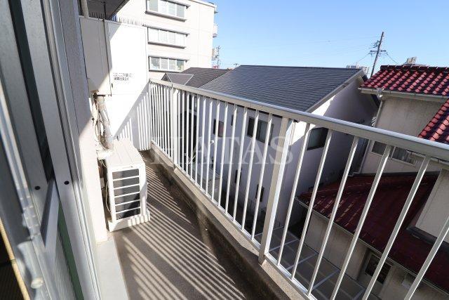 拡大写真:百石マンション2号館 3階B-3のバルコニー