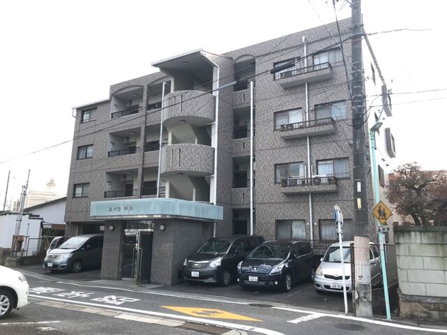 拡大写真：ハイツ平針 4階403の外観写真（昼）