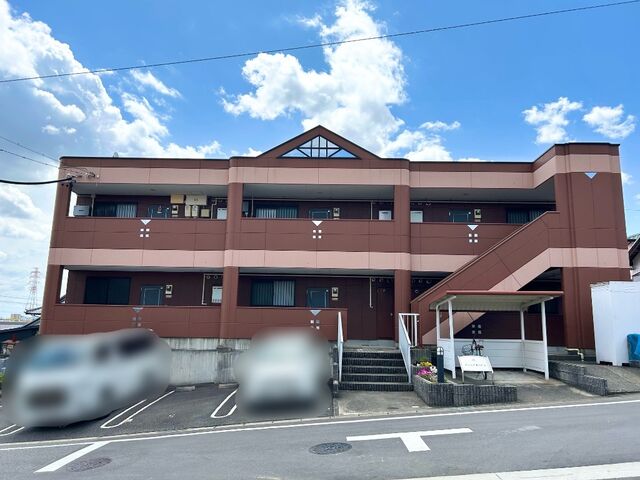 拡大写真:オレンヂハイツ 2階201の外観写真(昼)