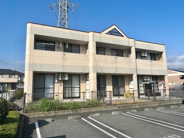 拡大写真:パラシオン旭B 2階201の外観写真(昼)